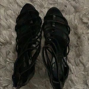 Black house White Market strapped heels